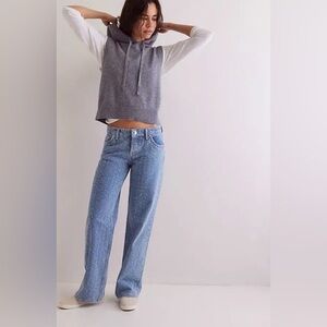 NWT FREE PEOPLE WE THE FREE TENNESSEE LOW RISE BOYFRIEND NOVELTY JEANS 🔥🔥